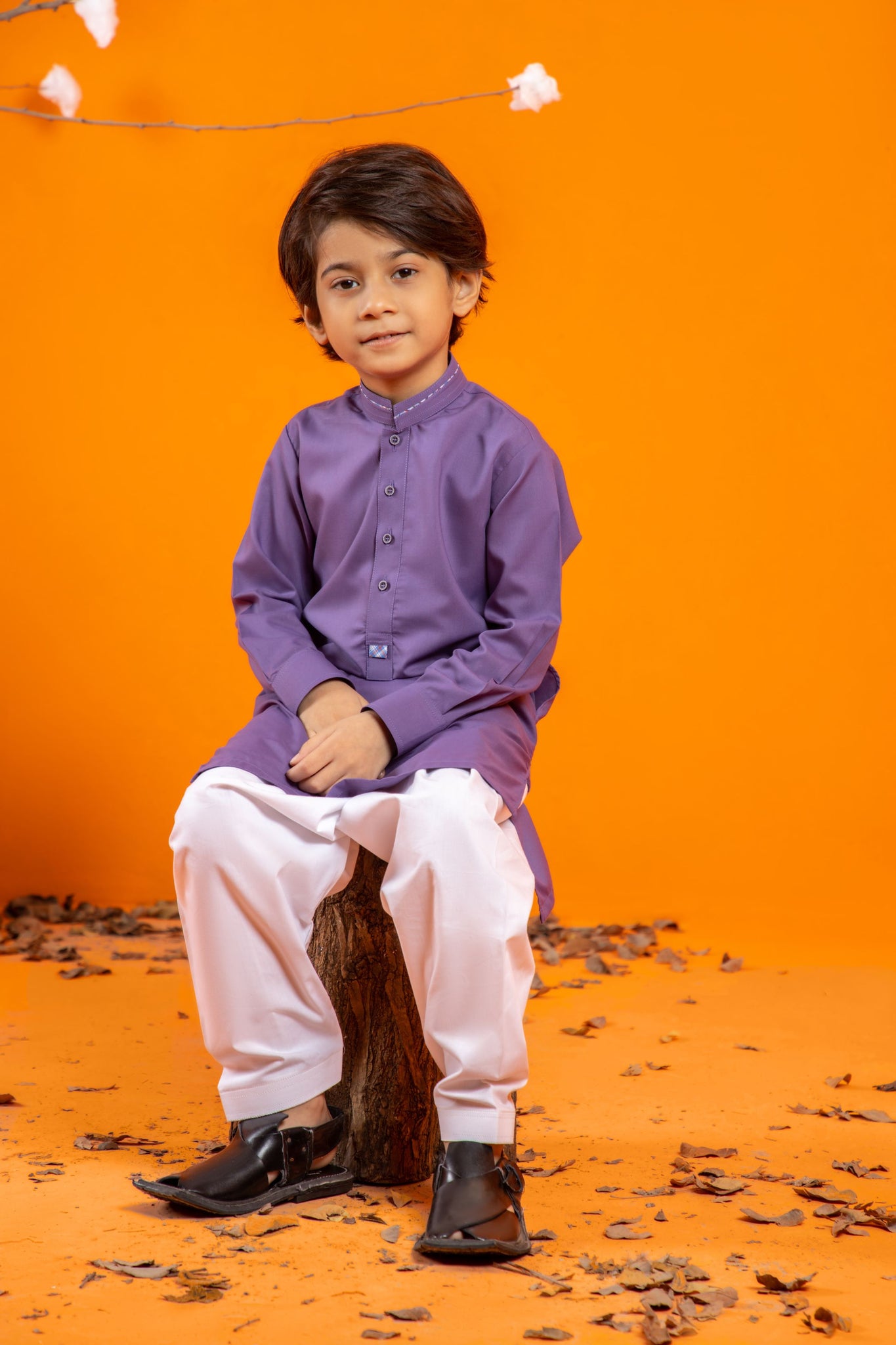 Purple Shalwar Kameez